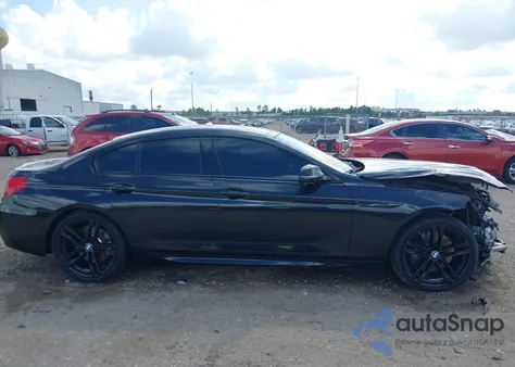 2016 BMW 650I Gran Coupe I Gran Coupe from USA, damaged, VIN WBA6D4C5XGD977448